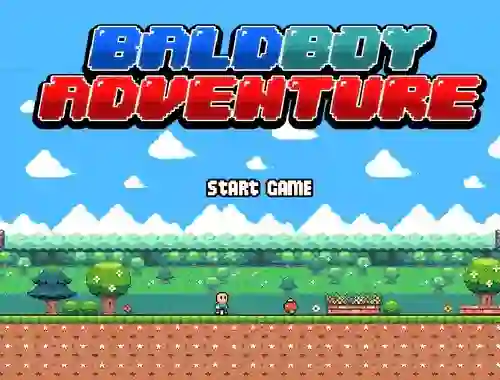 Gêm Bald Boy Adventure ar-lein