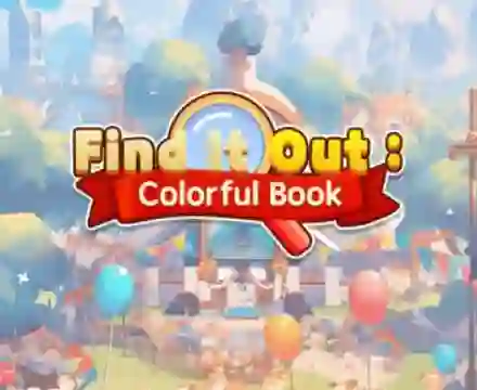 Gêm Find It Out Colorful Book ar-lein