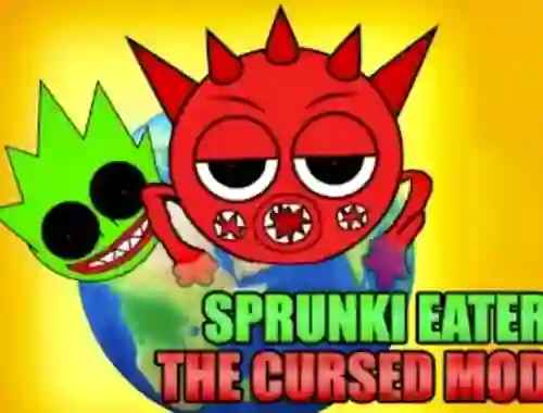 Gêm Sprunki Eater The Cursed Mod ar-lein