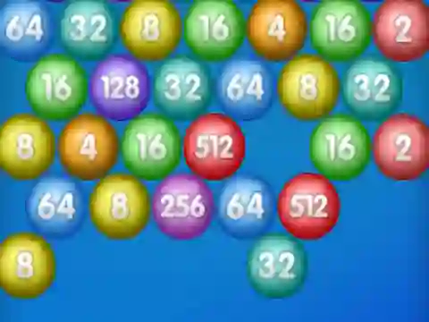Gêm Number Bubble Shooter ar-lein