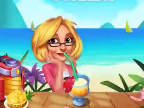 Gêm My Summer Juice Corner ar-lein