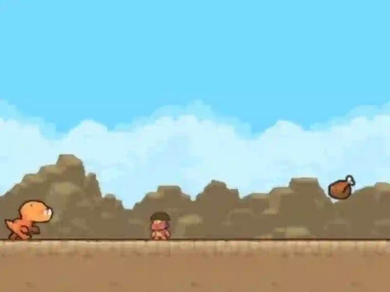 Gêm Super Dino Run ar-lein