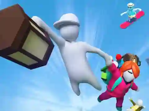 Gêm Fall Flat Battle ar-lein