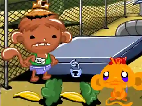 Gêm Monkey Go Happy 950 ar-lein