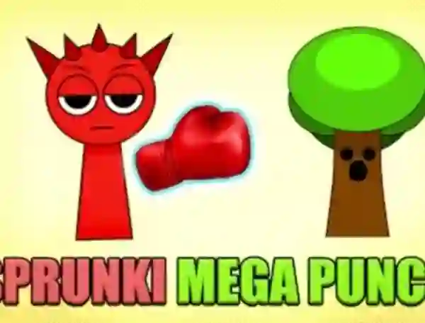 Gêm Sprunki Mega Punch ar-lein
