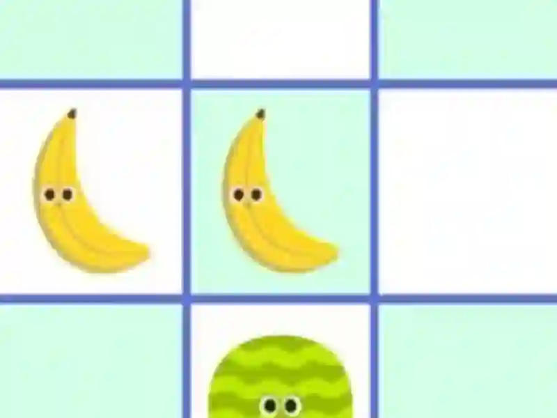 Gêm Juicy Tic Tac Toe Battle ar-lein