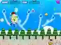 Gêm Swinging SpongeBob Xmas ar-lein