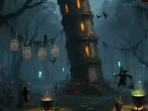 Gêm Arcane Witch1 Escape ar-lein