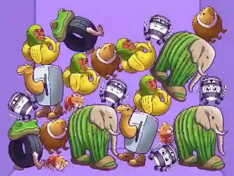 Gêm Merge Brainrot ar-lein
