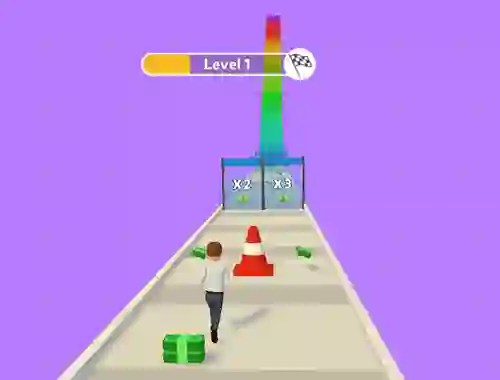 Gêm Money Stack Run 3D ar-lein