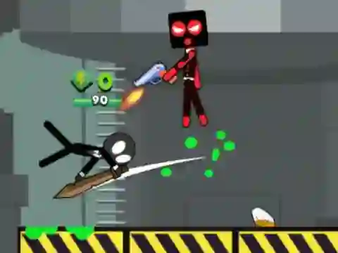 Gêm Stick Fighting Online ar-lein