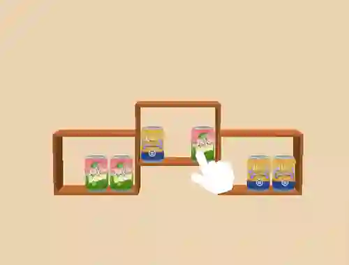 Gêm Sort Match 3d Goods Puzzle ar-lein