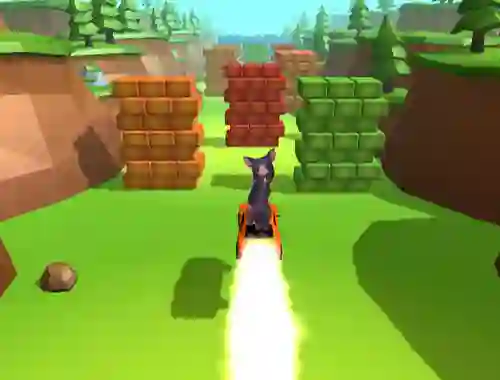 Gêm Ratomilton Rocket Car ar-lein