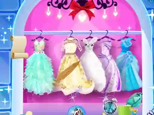 Gêm Frozen Princess: Hidden Objects ar-lein