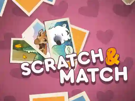 Gêm Scratch & Match ar-lein