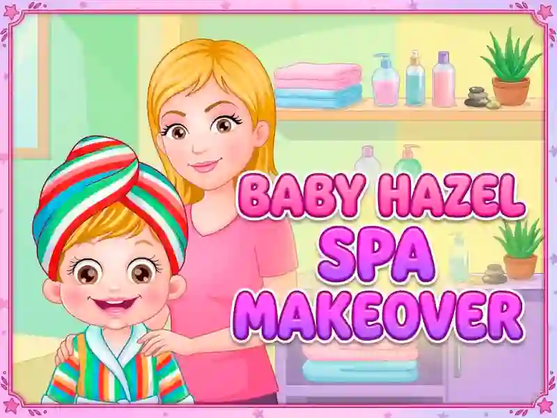 Gêm Baby Hazel Spa Makeover ar-lein