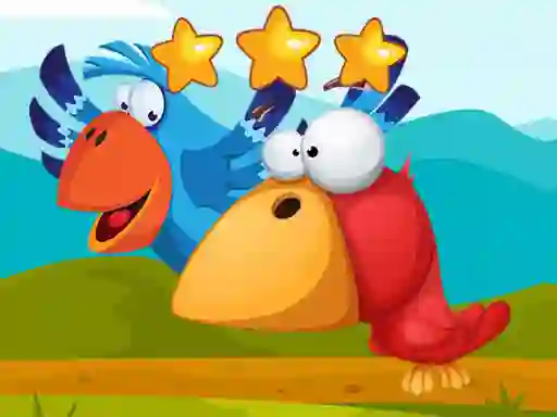 Gêm Fun Birds Hidden Stars ar-lein