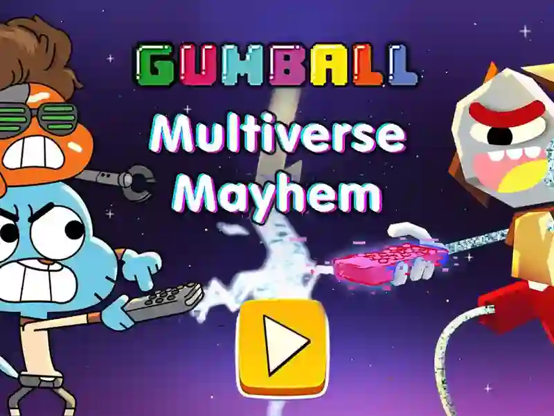 Gêm The Amazing World of Gumball Multiverse Mayhem ar-lein