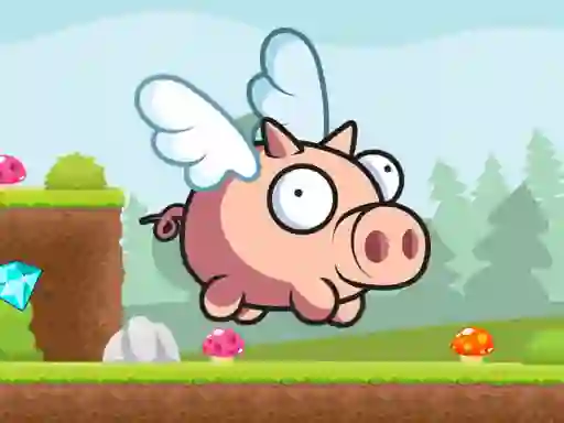 Gêm Oink Run!!! ar-lein