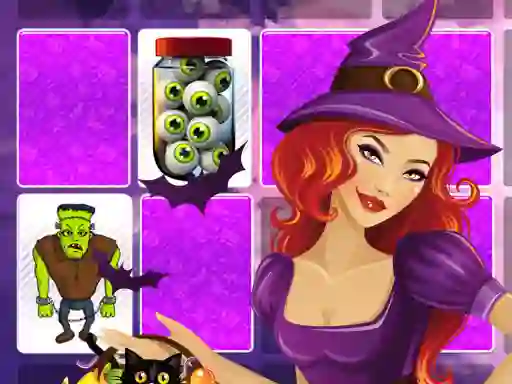 Gêm Memory Scary Game ar-lein