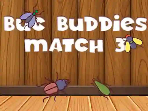 Gêm Bug Buddies Match 3 ar-lein
