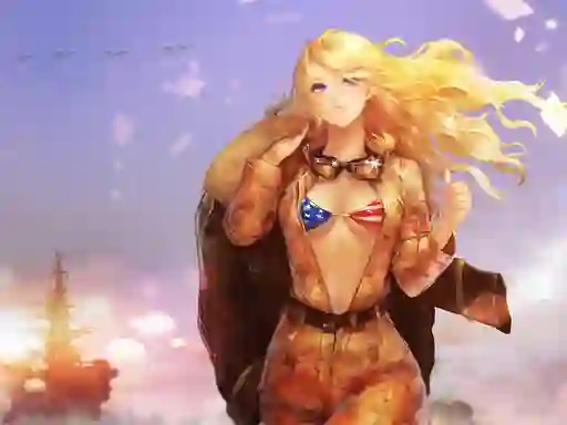 Gêm Girl Soldiers ar-lein
