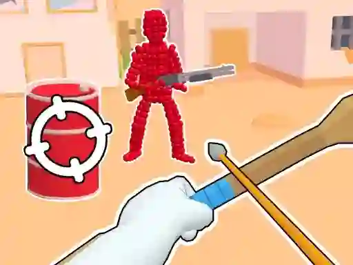 Gêm Stickman Archer: Shooting Arrows at Reds ar-lein