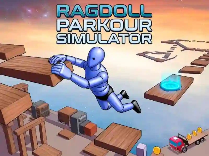 Gêm Ragdoll Parkour Simulator ar-lein