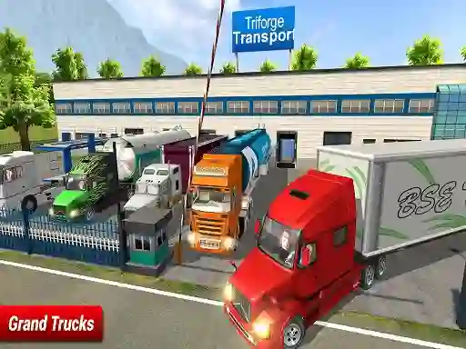 Gêm Ultimate Off Road Cargo Truck Trailer Simulator ar-lein