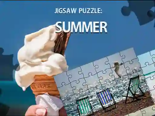 Gêm Jigsaw Puzzle Summer ar-lein