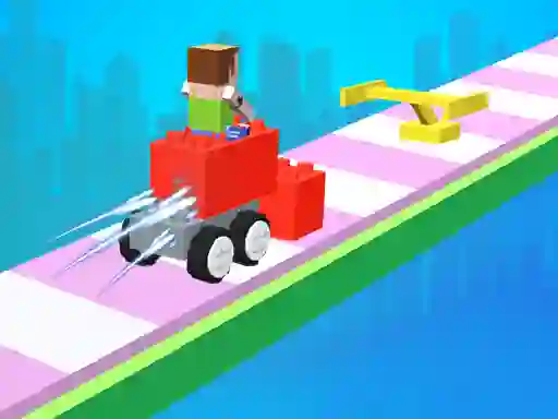 Gêm Brick Racing 3D ar-lein