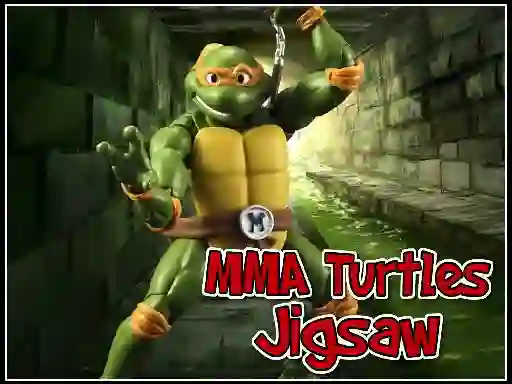 Gêm MMA Turtles Jigsaw ar-lein