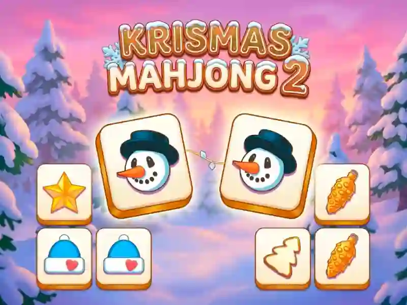 Gêm Krismas Mahjong 2 ar-lein