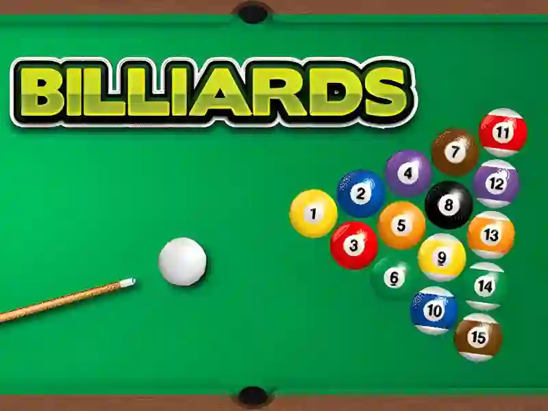 Gêm Billiards ar-lein