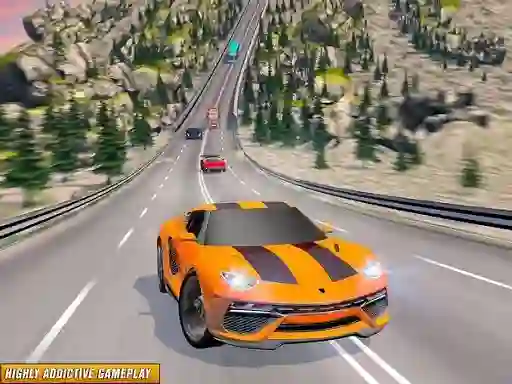 Gêm Highway GT Speed Car Racer ar-lein