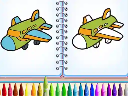 Gêm Aero Coloring Books ar-lein