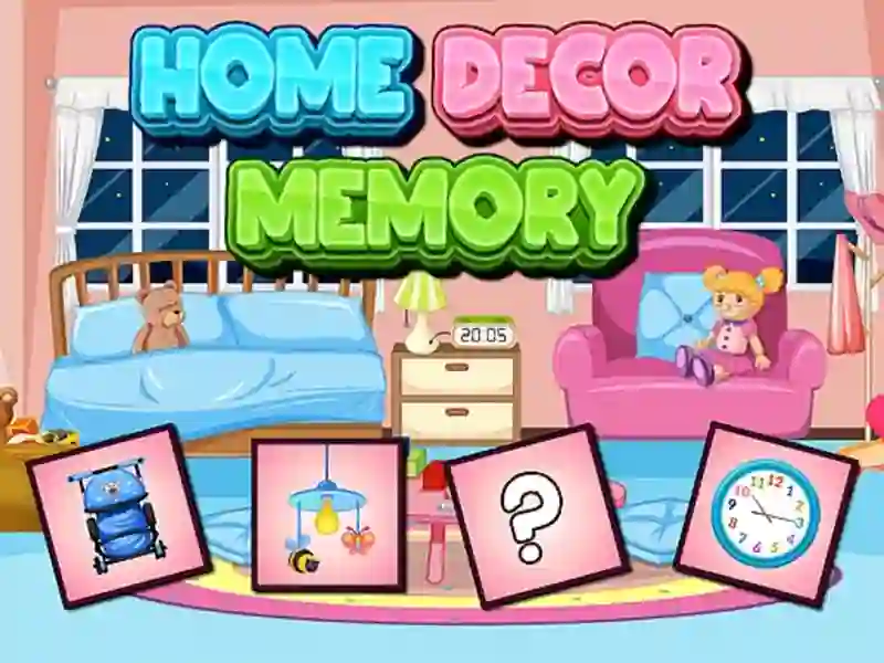 Gêm Home Decor Memory ar-lein