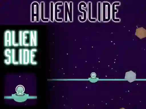 Gêm Alien Slide ar-lein