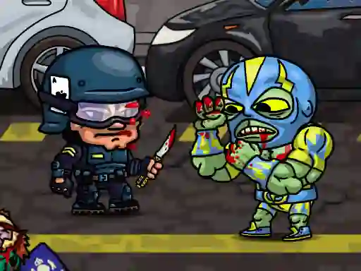 Gêm Kill The Zombies ar-lein