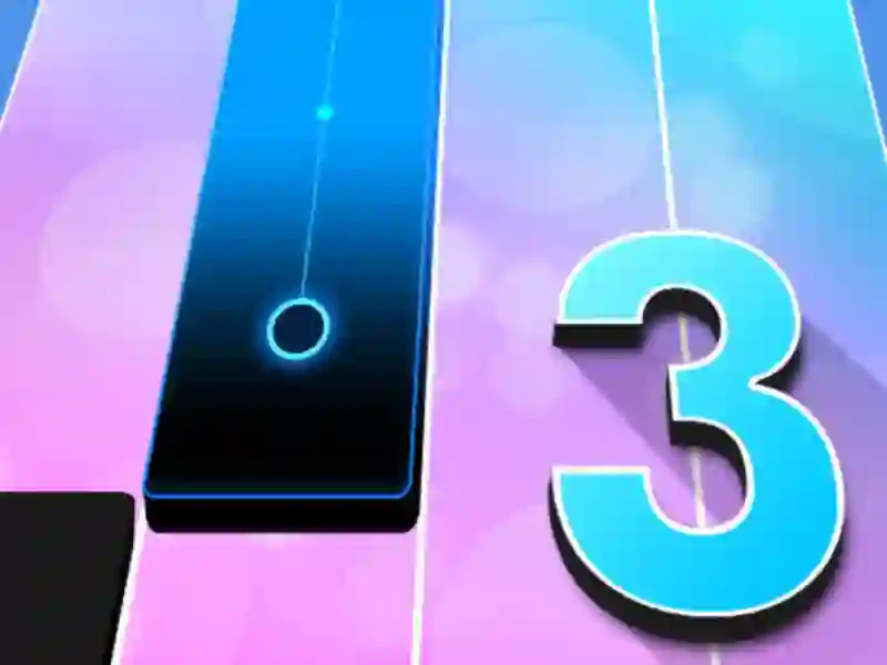 Gêm Piano Tiles 3 ar-lein
