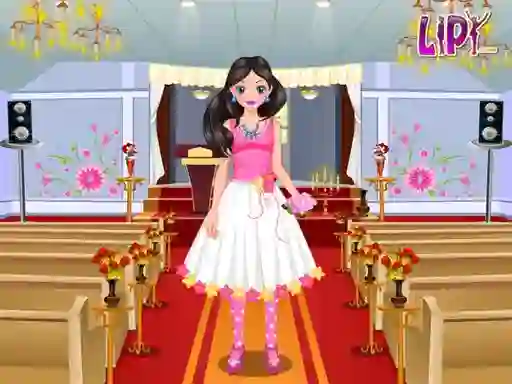 Gêm Flower Girl Dress Up ar-lein