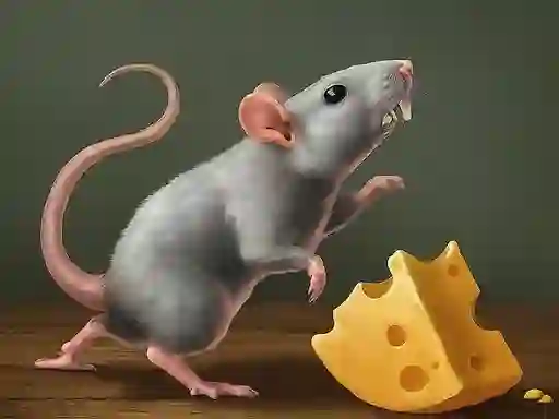 Gêm You have to eat cheese ar-lein