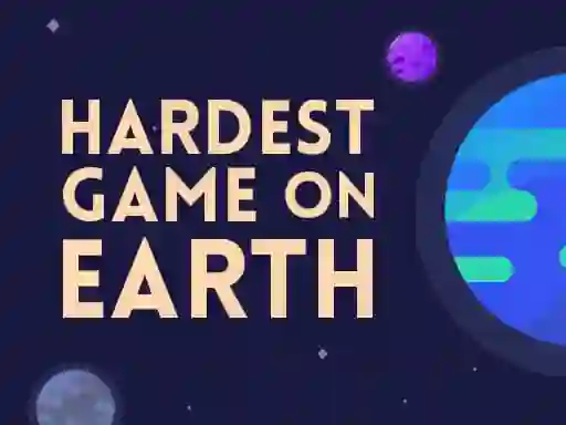 Gêm Hardest Game On Earth ar-lein