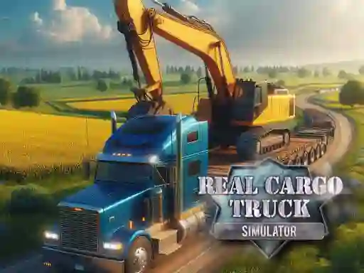 Gêm Real Cargo Truck Simulator ar-lein