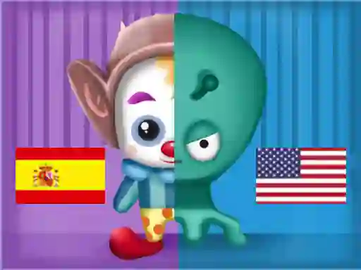Gêm Clowns Vs Aliens ar-lein