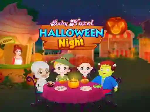 Gêm Baby Hazel Halloween Night ar-lein