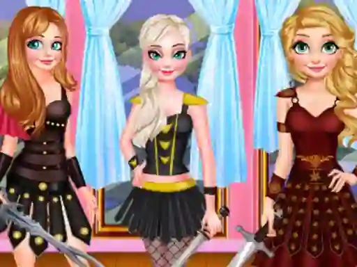 Gêm Warrior princess ar-lein