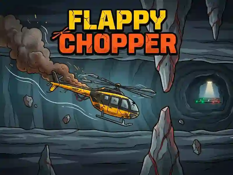 Gêm Flappy Chopper ar-lein