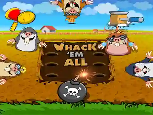 Gêm Whack 'em All ar-lein