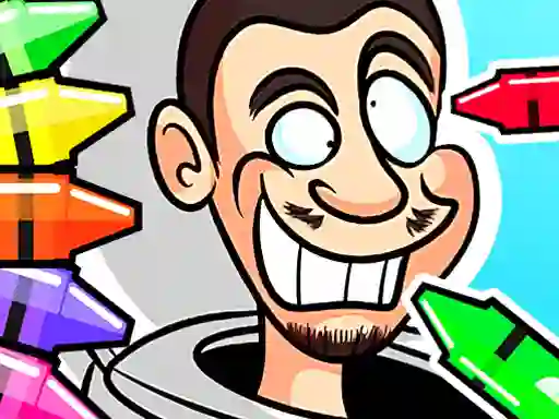 Gêm Skibidi Toilet Coloring ar-lein